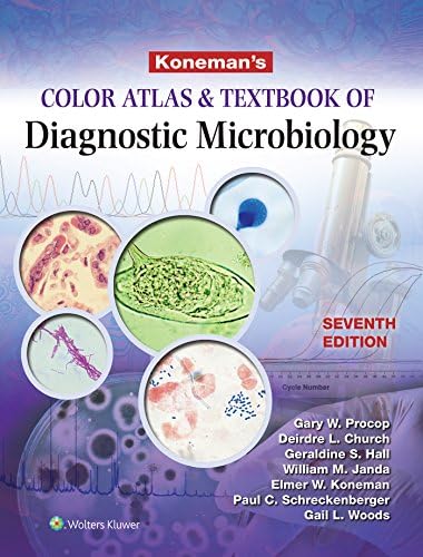 健康・医学 An Atlas and Textbook of Diagnostic Koneman's Color Atlas and Textbook of Diagnostic Microbiology